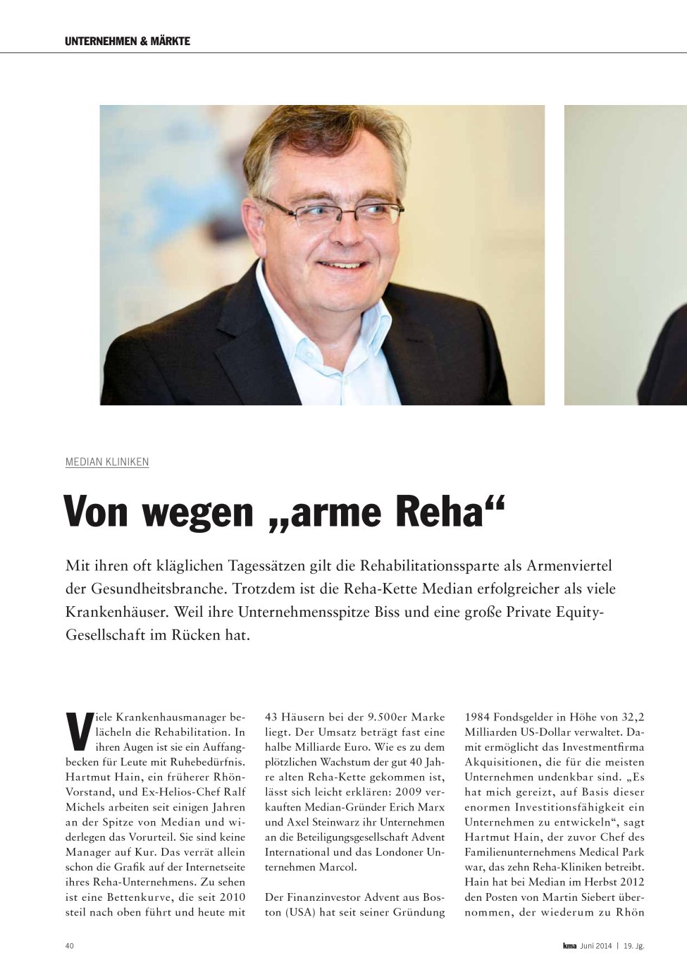 Vorschauseite 1: Von wegen ?arme Reha?