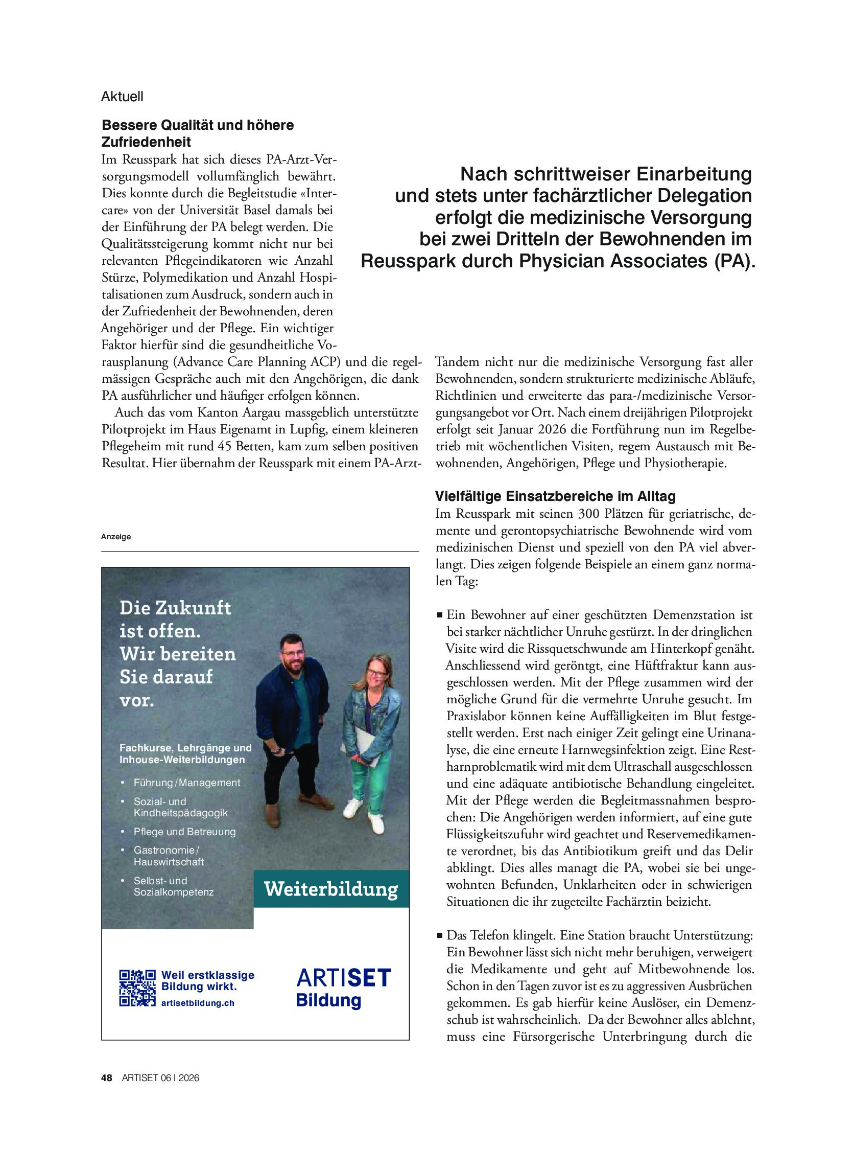 Vorschauseite 2: Der Mehrwert von Physician Associates im Pflegeheim
