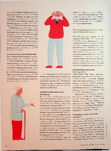 Vorschauseite 3: Positionieren Sie schon, oder lagern Sie noch? Queersensible Sprache in der Pflege von Menschen mit Demenz
