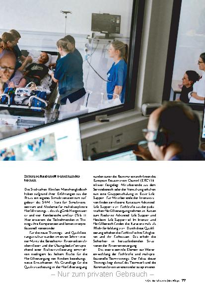 Vorschauseite 2: Teamarbeit bringt Sicherheit