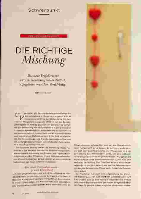 Vorschauseite 1: DIE RICHTIGE Mischung