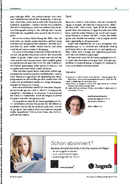 Vorschauseite 3: Wie Betroffene lernen können, mit Stress umzugehen Stressbewältigung in der Praxis