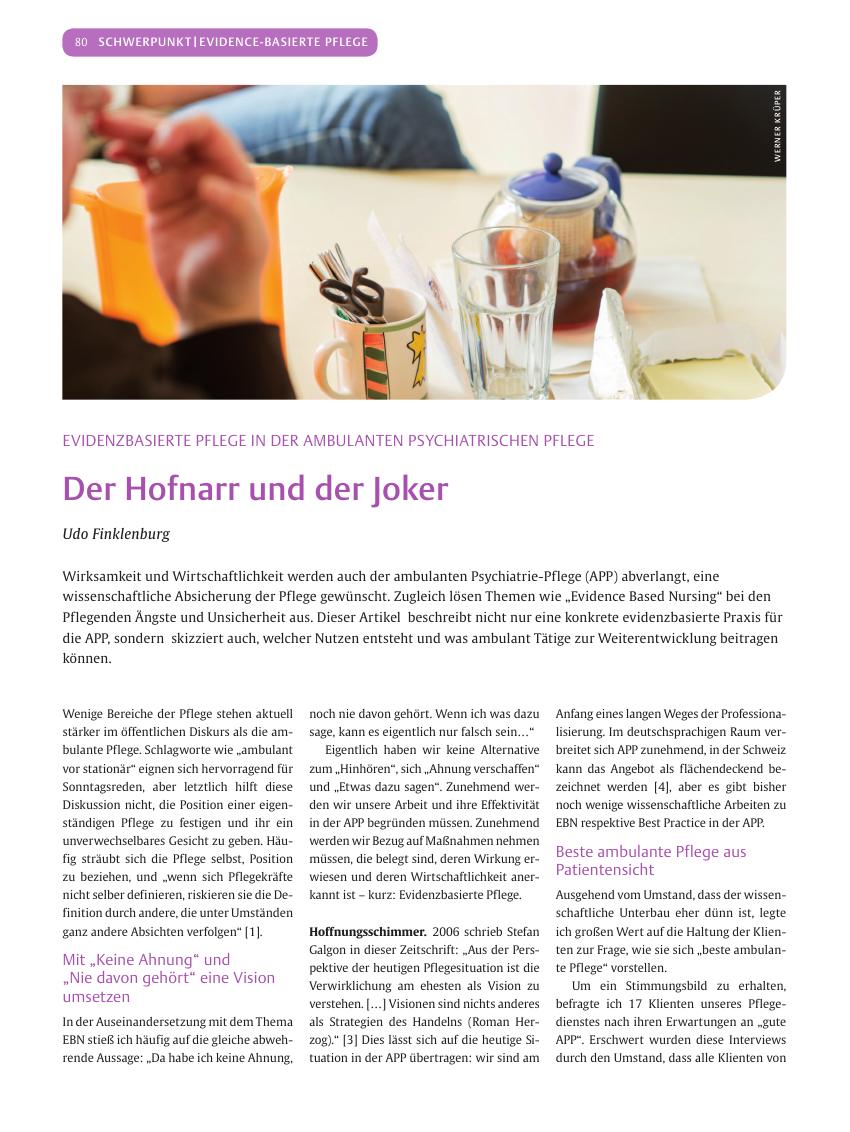 Vorschauseite 1: Der Hofnarr und der Joker