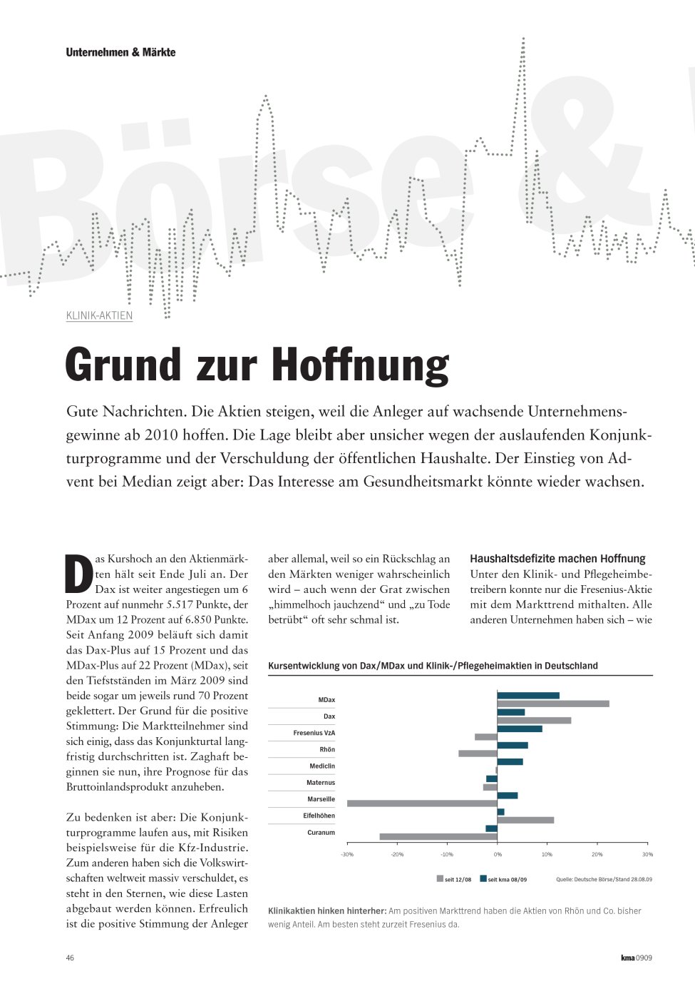 Vorschauseite 1: Grund zur Hoffnung