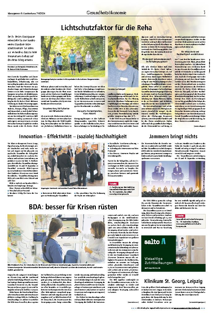 Vorschauseite 2: Gesundheitsökonomie