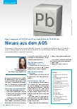 Vorschauseite 1: Neue Grenzwerte aus TRGS 900 und 910 und neue Version der TRGS 505 Blei Neues aus dem AGS