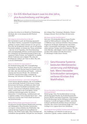 Vorschauseite 2: „Interoperabilität ist der Schlüssel“