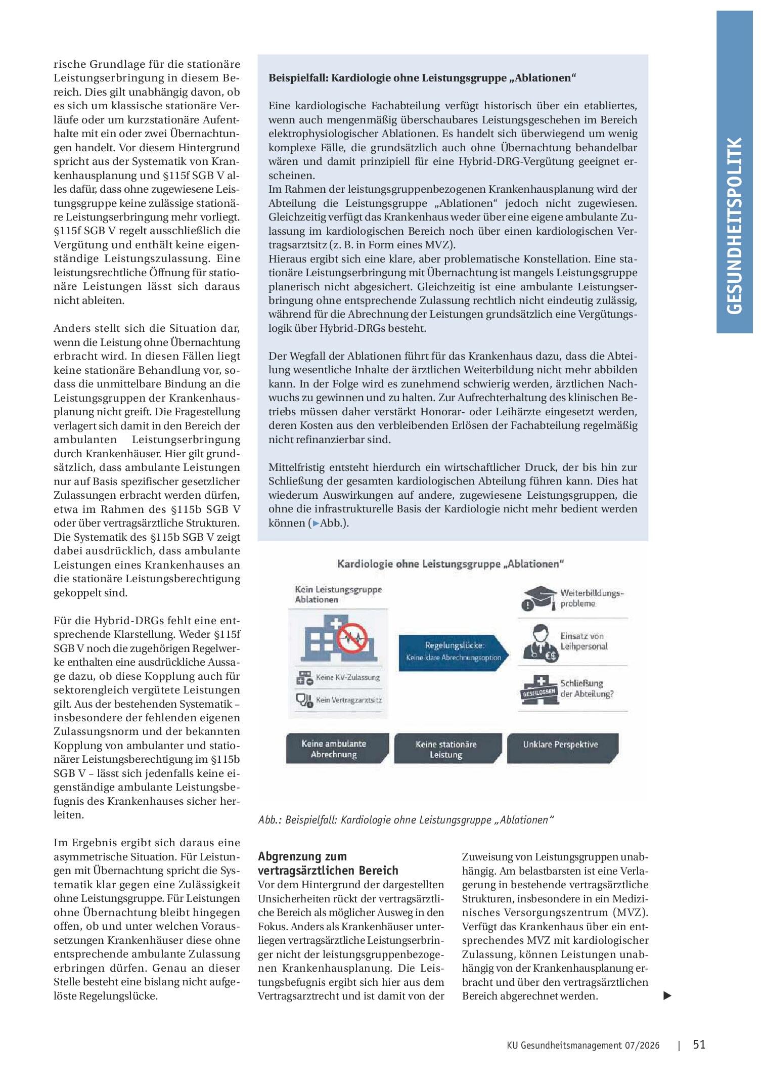 Vorschauseite 2: Hybrid-DRGs und Leistungsgruppen