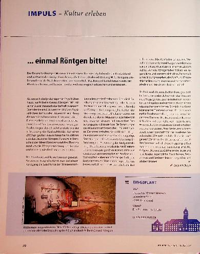 Vorschauseite 1: . .. einmal Röntgen bitte!