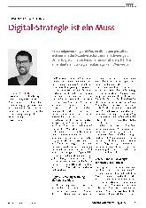Vorschauseite 1: Digitalstrategie ist ein Muss