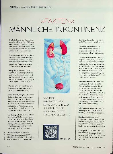 Vorschauseite 1: " Fakten " Männliche Inkontinenz