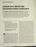 Vorschauseite 1: Linked Care: Mit ICT die Zusammenarbeit verbessern