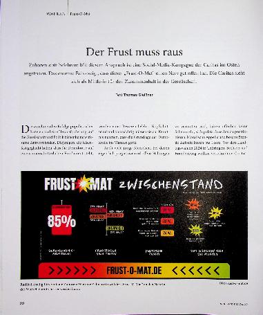 Vorschauseite 1: Der Frust muss raus