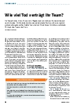 Vorschauseite 1: Wie viel Tod verträgt Ihr Team?