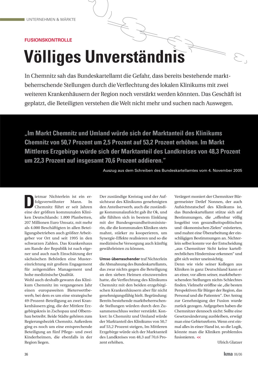 Vorschauseite 1: Völliges Unverständnis