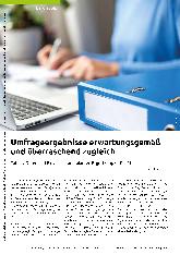 Vorschauseite 1: Umfrageergebnisse erwartungsgemäß und überraschend zugleich: Zahlen, Daten und Fakten zur ambulanten Ergotherapie (Teil 2)