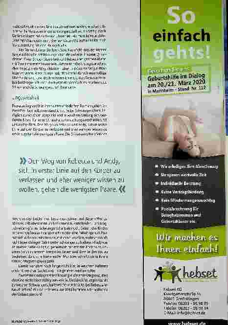 Vorschauseite 2: Geburt und Sterben begleiten intim und selbstbestimmt.