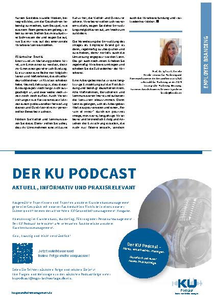Vorschauseite 3: Es darf ruhig menscheln! Handlungsempfehlungen für ein erfolgreiches Employer Branding