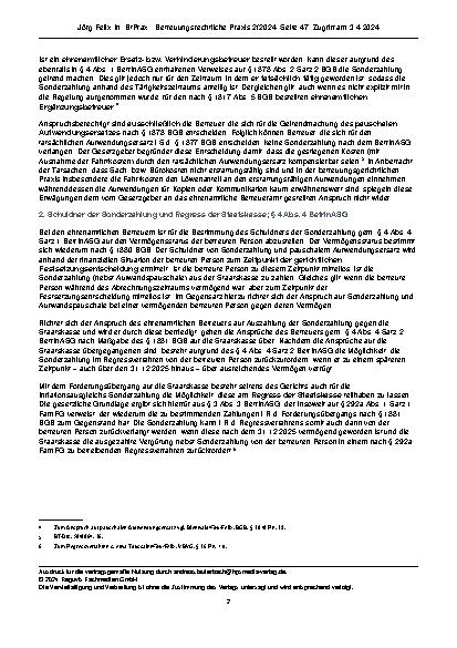 Vorschauseite 2: Das Betreuer-Inflationsausgleichs-Sonderzahlungsgesetz (BetrInASG) für ehrenamtliche Betreuer.