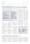 Vorschauseite 1: Herausforderungen bei der Steuerung von Tagespflegen