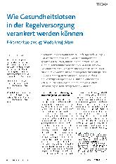 Vorschauseite 1: Wie Gesundheitslotsen in der Regelversorgung verankert werden können - Erkenntnisse aus 47 Modellprojekten