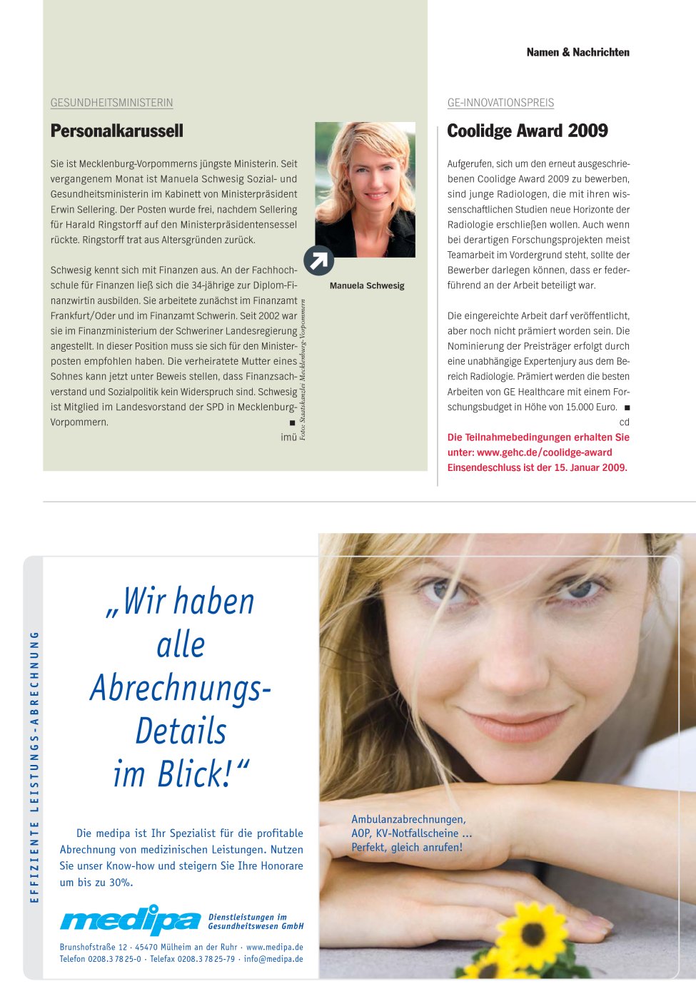Vorschauseite 1: Personalkarussell