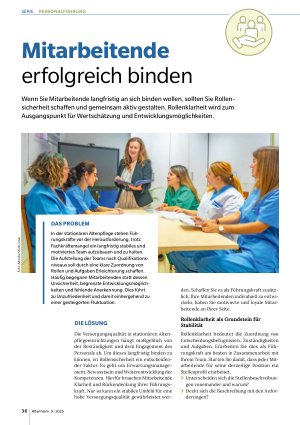 Vorschauseite 1: Mitarbeitende erfolgreich binden