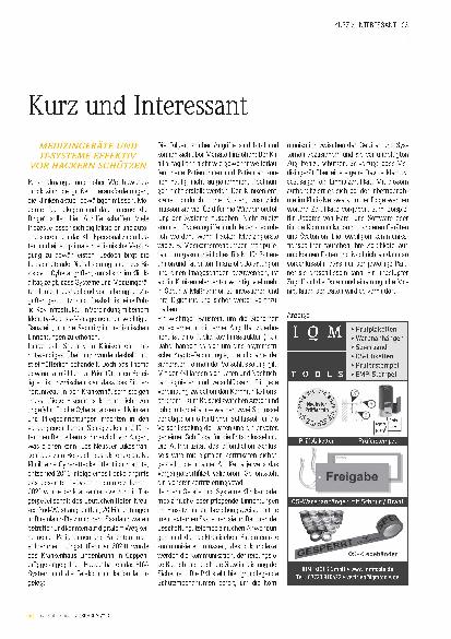 Vorschauseite 1: Kurz und interessant
