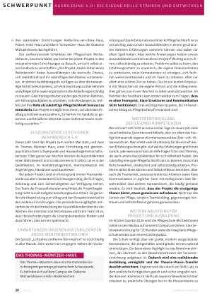 Vorschauseite 3: Auszubildende leiten Wohnbereich