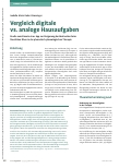 Vorschauseite 1: Vergleich digitale vs. analoge Hausaufgaben