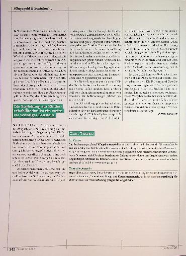 Vorschauseite 4: Pflegegeld und Sozialrecht