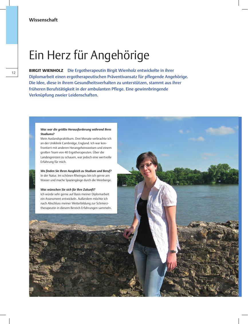 Vorschauseite 1: Birgit Wienholz ? Ein Herz für Angehörige