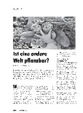 Vorschauseite 1: Ist eine andere Welt pflanzbar?