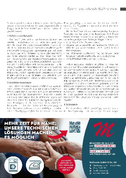Vorschauseite 2: Freiheitsentziehende Maßnahmen in Pflegeeinrichtungen - Was ist erlaubt?