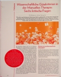 Vorschauseite 1: Wissenschaftliche Gütekriterien in der Manuellen Therapie: Sechs kritische Fragen