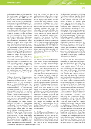 Vorschauseite 5: Erfahrungen von multimorbiden Patientinnen und Patienten mit Vitamin-K-Antagonisten im häuslichen Alltag, nach einer Schulung durch Pflegefachpersonen im Spital – eine interpretie…