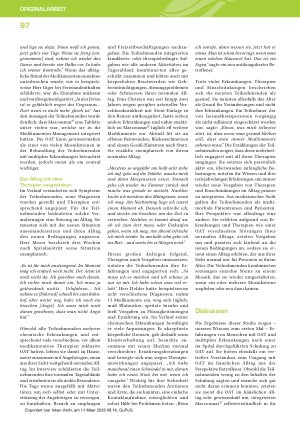 Vorschauseite 6: Erfahrungen von multimorbiden Patientinnen und Patienten mit Vitamin-K-Antagonisten im häuslichen Alltag, nach einer Schulung durch Pflegefachpersonen im Spital – eine interpretie…