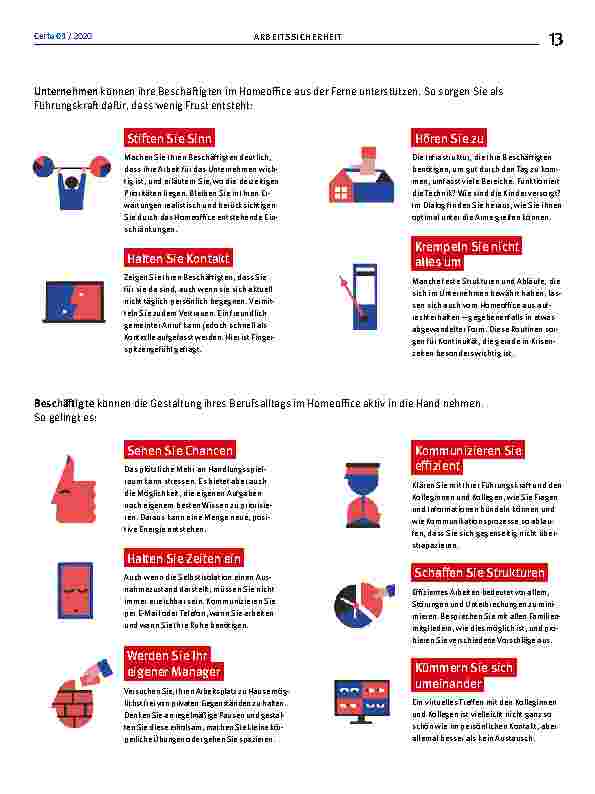 Vorschauseite 2: Tipps für das Homeoffice: Psychische Gesundheit