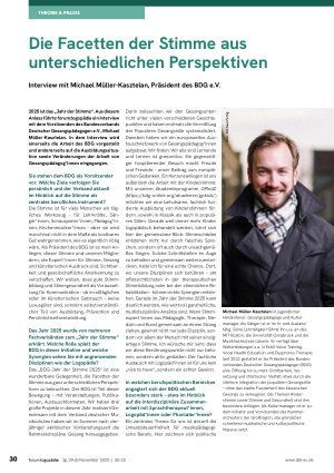 Vorschauseite 1: Die Facetten der Stimme aus unterschiedlichen Perspektiven
