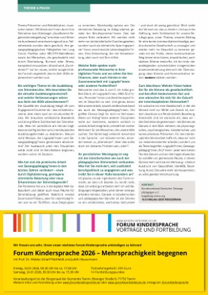 Vorschauseite 3: Die Facetten der Stimme aus unterschiedlichen Perspektiven