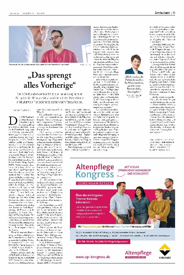 Vorschauseite 1: "Das sprengt alles Vorherige"