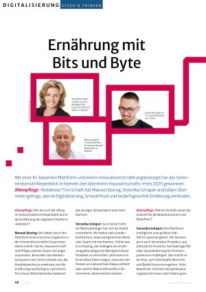 Vorschauseite 1: Ernährung mit Bits und Byte