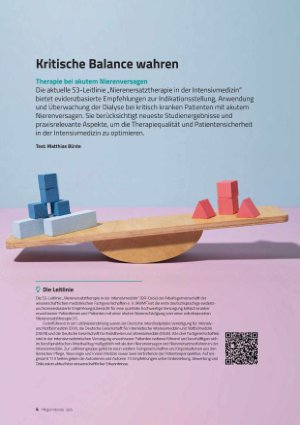 Vorschauseite 1: Kritische Balance wahren