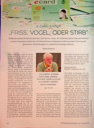 Vorschauseite 1: " Friss, Vogel, oder stirb"