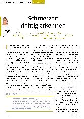 Vorschauseite 1: Schmerzen richtig erkennen