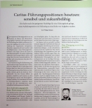 Vorschauseite 1: Caritas-Führungspositionen besetzen: sensibel und zukunftsfähig
