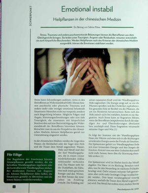 Vorschauseite 1: Emotional instabil Heilpflanzen in der chinesischen Medizin