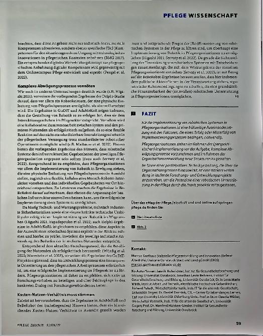 Vorschauseite 4: Roboterische Systeme auf dem Weg in die Praxis