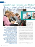 Vorschauseite 1: Experten aus Therapie und Medizin referierten beim Symposium „Sensomotorische Entwicklung im Säuglingsalter“.