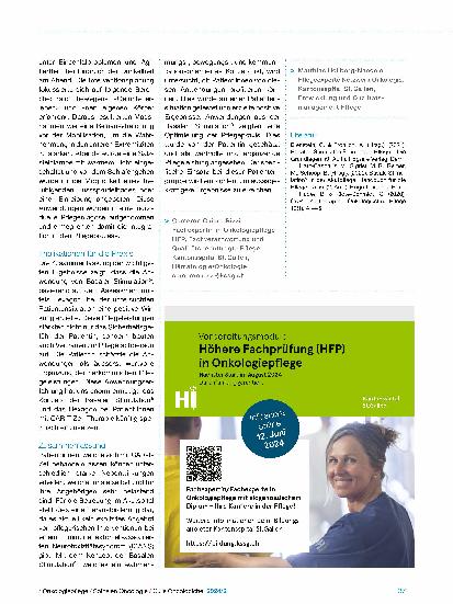 Vorschauseite 2: "Basale Stimulation® bei CAR-T-Zell-Therapie"